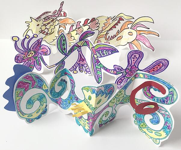 Joana Vasconcelos Paper Sculpture Activity