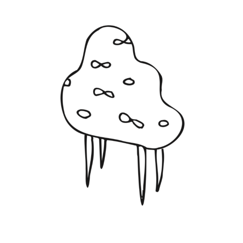 Illustration of Pine Trees